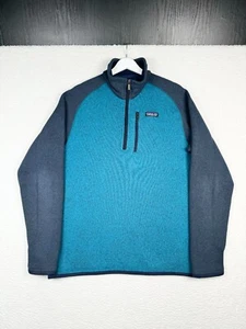 Patagonia Better Sweater Mens Medium Two Tone 1/4-Zip - Imagen 1 de 17