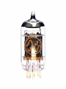JJ ECC803S 12AX7 Amplitrex Matched Pair Gold Pin for Audio Research Tube amps - Picture 1 of 1