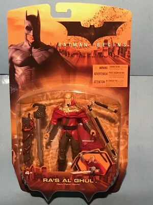 MATTEL BATMAN BEGINS  RA’S AL GHUL ACTION FIGURE! NM!  - Image 1 of 3