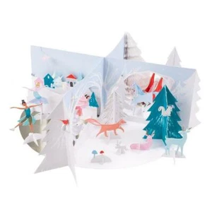CHRISTMAS Luxury Winter Wonderland Paper Craft Advent Calendar - Picture 1 of 7