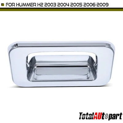 Bisel de manija para Hummer H2 2003 2004 2005 2006 2007 2008 2009 puerta trasera lateral Foto 1 de 4