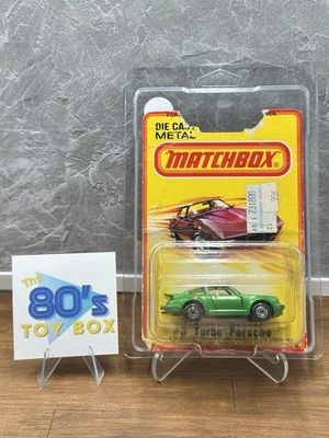 Matchbox Superfast No 3 Porsche Turbo Vintage 1980 Carded - Image 1 of 4