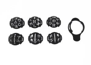 6 in 1 Golfball Liner Line Marker Vorlage Zeichnung Markierung Ausrichtung auf - Bild 1 von 6