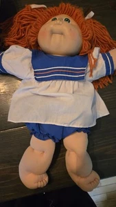 1984 Cabbage Patch Doll With Red Hair And Green Eyes - Picture 1 of 8
