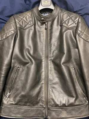 Chaqueta de cuero Belstaff Outlaw Foto 1 de 4
