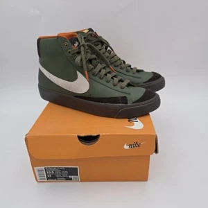 Nike Blazer Mid '77 VNTG Army Olive/Summit White Mens Size 10.5 DZ5176 300 - Picture 1 of 15