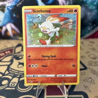 Scorbunny - (Cosmos Holo) SWSH244 SWSH: Sword & Shield Promo Cards Holo - Image 1 of 3