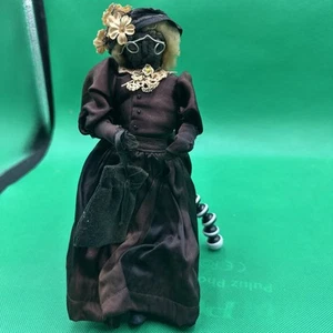 #N2- Vintage/antique doll with Holy Bible Apple Head - Picture 1 of 18