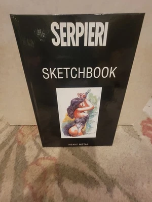 Serpieri Sketchbook Heavy Metal Erotica 1995 Paolo Serpieri HC GGA Book - Image 1 of 4