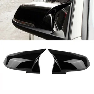 For BMW F20 F21 F22 F30 F32 F36 X1 F87 M3 Pair Rear View Wing Mirror Cover Cap - Picture 1 of 5