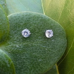 Elegantes aretes de plata de ley - Imagen 1 de 9