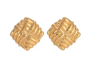 NEU Heaven Mayhem Damen Ohrringe Windgold 18 Karat Messing vergoldet - Bild 1 von 8