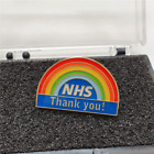 NHS Thank You Pin Badge, Fundraiser Badge With Box