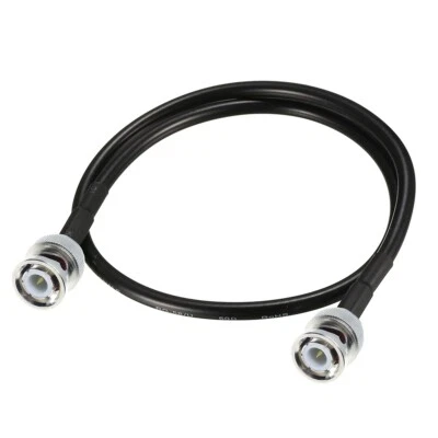 RG58 Coax BNC MALE to BNC MALE connector Lot ham CB radio antenna coaxial cable - Image 1 of 3