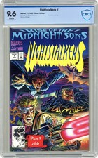 Nightstalkers 1U Garney Not Polybagged Variant CBCS 9.6 1992 19-2AD1D20-104