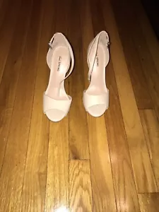 Call It Spring Women Nude Heels US 7 1/5 New Just Tried On Without Box! - Picture 1 of 3