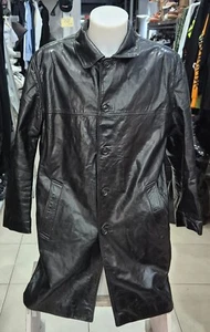 Sergio Rossi Lederjacke Gebraucht Man Gr. 54 Schwarz LLR73 - Bild 1 von 10
