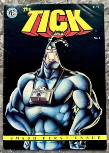 The Tick #1  1988, New England Comics, 1st Print By Ben Edlund - Picture 1 of 12
