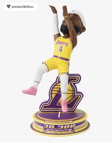 Lebron James NBA All Time Scoring Record - Breaking Shot Bobblehead RARE PRESALE Cover