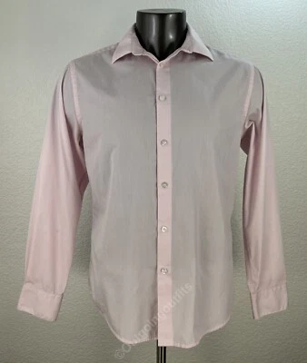 Camisa para hombre David Taylor Collection manga larga botones delantero talla M Foto 1 de 4