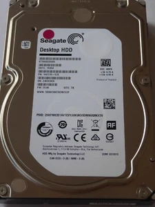 ST5000DX000 SN: Z4E PN: 1H2170-570 FW: CC48 TK 02/2015 Seagate Desktop 5TB - Afbeelding 1 van 1