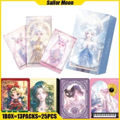 Jogo de cartas colecionáveis Sailor Moon 12 pacotes caixa CCG de colecionador revelações 4 novo - Imagem 1 de 4