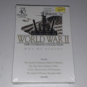 DVD - 6-Disc Box Set - Archives Of WWII: The Ultimate Collection - New Sealed - Imagen 1 de 2