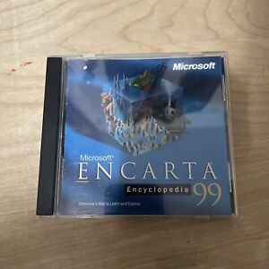 Microsoft ENCARTA ’99 Interactive Multimedia Encyclopedia Windows PC CD-ROM