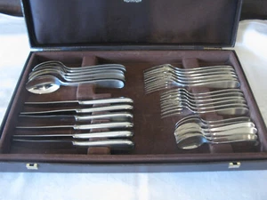 WMF Modell 3100 Vorspeisenbesteck 6 Personen 30 Teile Silber 90er TOP wie neu ! - Picture 1 of 7