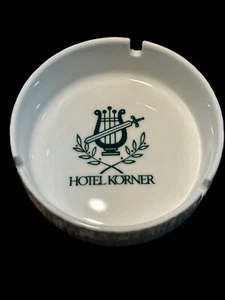 Vintage Rosenthal Studio Linie White Ceramic Hotel Korner Logo Ashtray - Picture 1 of 4