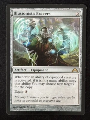 1x MTG Illusionist's Bracers - Gatecrash (GTC) #231 - Magic the Gathering - Image 1 of 2