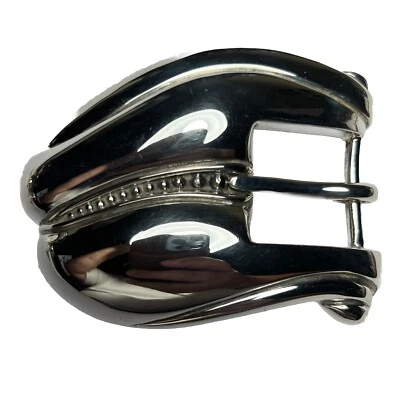 1981 B. Kieselstein-Cord .925 Sterling Silver Opium Belt Buckle w/Accent 146g - Image 1 of 4