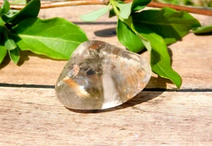 Lodolite Scenic World Garden Quartz Crystal with Gold Rutile Shamanic Dreamstone - Picture 1 of 11
