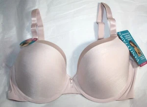 NWT VANITY FAIR ILLUMINATION full figure BRA 75337 convertible straps PALE PINK - Picture 1 of 6