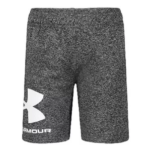 NWT Boys Youth Under Armour Logo Graphic Signature Terry Shorts Size 7 Gray $26 - Picture 1 of 1