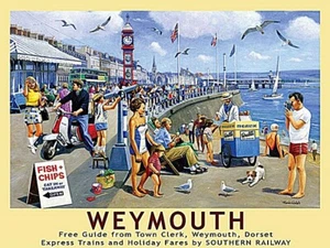 Weymouth Dorset England Kühlschrankmagnet (og) - Bild 1 von 1