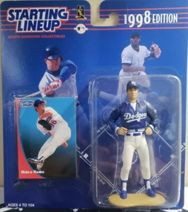 Neu 1998 Hideo Nomo LA Dodgers MLB Startaufstellung SLU Kenner Hasbro versiegelt - Bild 1 von 4
