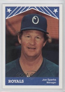 1983 TCMA Omaha Royals Joe Sparks #24