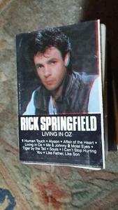 Rick Springfield,"Living in Oz" cassette - Picture 1 of 1