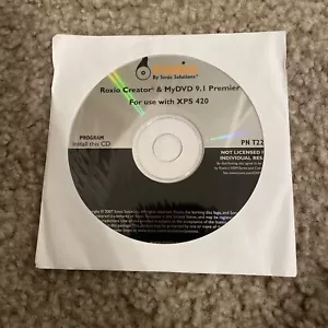 Roxio Creator & My DVD 9.1 Premier for Use With XPS 420 - Picture 1 of 2