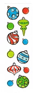 MRS GROSSMANS JOLLY ORNAMENTS REFLECTIONS STICKER STRIP BN - Picture 1 of 1