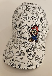 Super Mario Nintendo Spiele Mütze Kappe A Flex Fit Einheitsgröße Brandneu - Bild 1 von 13