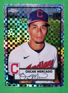 Topps 2021 cromo platino aniversario Oscar mercado sp xfractor guardians - Imagen 1 de 2