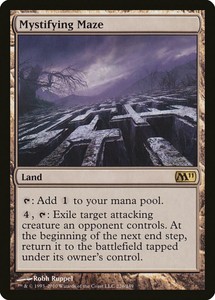 MTG Mystifying Maze  – Magic 2011 Card # 226