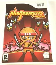 Ninjabread Man (Nintendo Wii Wii U) GAME COMPLETE w/MANUAL CANDYLAND COMBAT FUN!