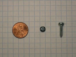 100 TORNILLOS PARA CHAPA #6 x 5/8" ACERO, CABEZA DE BANDEJA, UNIDAD PHILLIPS, GALVANIZADO - Imagen 1 de 1