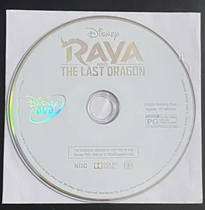 Neu Raya And The Last Dragon (2020) - DVD Disc Only Weiß Papier Arm - Bild 1 von 1