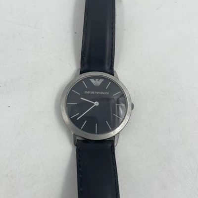 RELOJ EMPORIO ARMANI HOMBRE (AR-2004) Cuero/Caja 36mm/ 30M/ MUY BONITO (CONBatte Foto 1 de 4