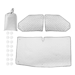 Car Front Windshield Sun Shade Heat Block Screen Windscreen Cover For V-W T5 T6 - Picture 1 of 12