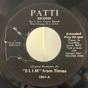 Rock Irving "Slim" Rose - Excerpts Of Broadcasts / Original Broadcasts Patti - Picture 1 of 2